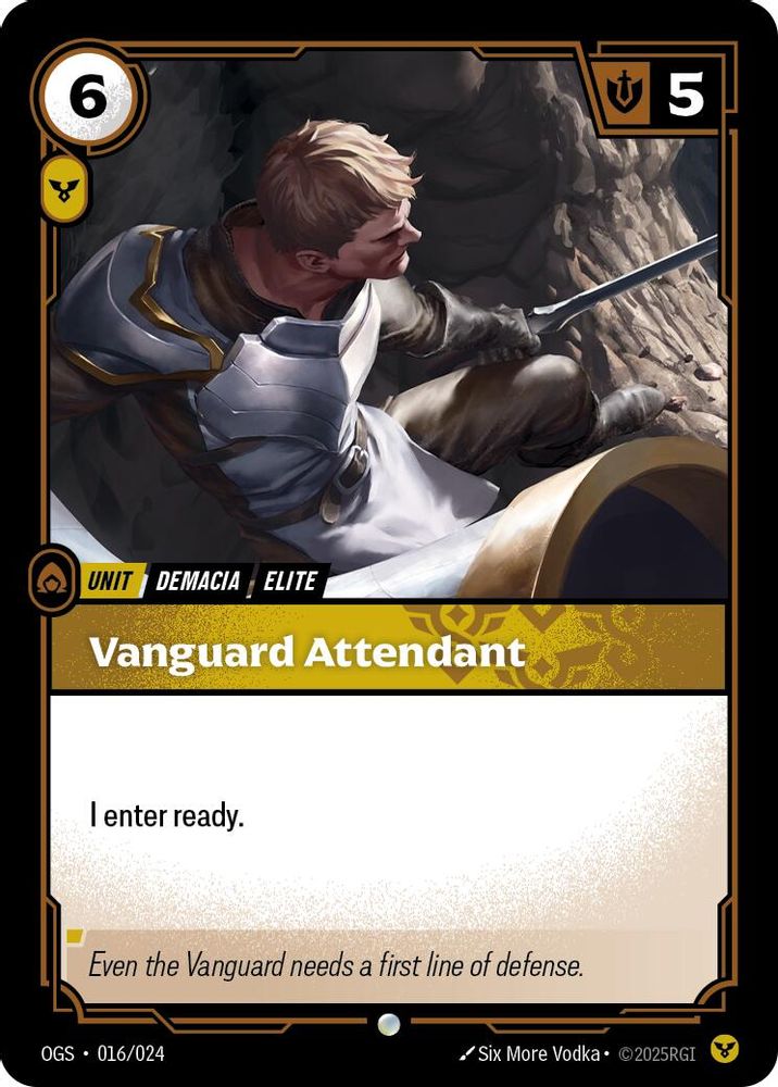 Vanguard Attendant (016/024) - [Origins Proving Grounds ] (Riftbound TCG)