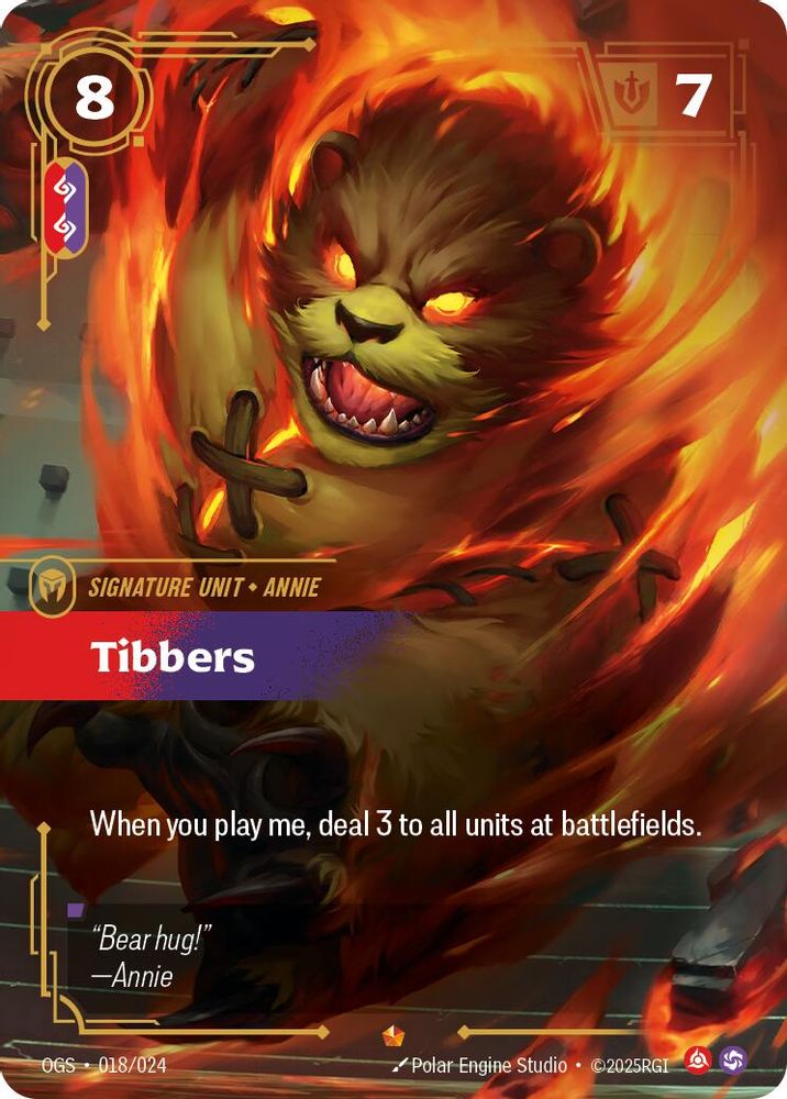 Tibbers (018/024) - [Origins Proving Grounds ] (Riftbound TCG)