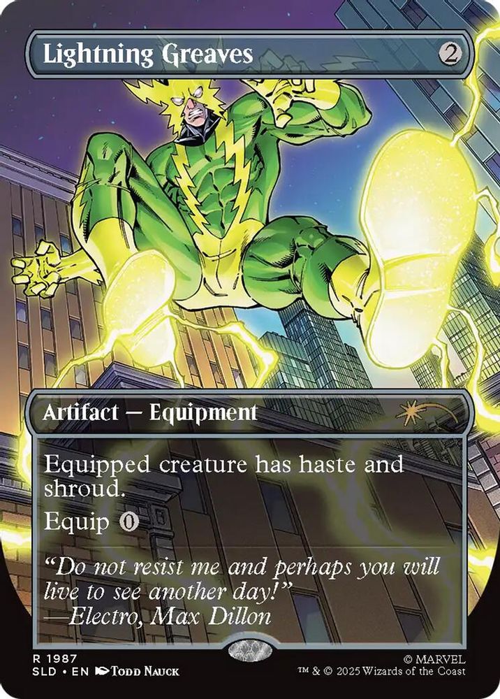 Lightning Greaves (1987) [Secret Lair Drop Series]