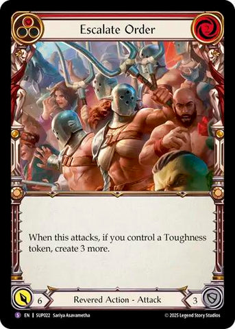 Escalate Order [SUP022] (Super Slam)