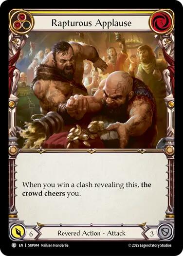 Rapturous Applause (Yellow) [SUP044] (Super Slam)