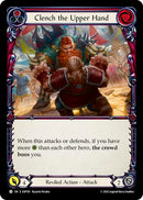 Clench the Upper Hand (Red) [SUP101] (Super Slam)  Rainbow Foil