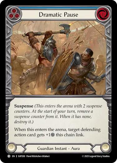 Dramatic Pause (Blue) [SUP200] (Super Slam)