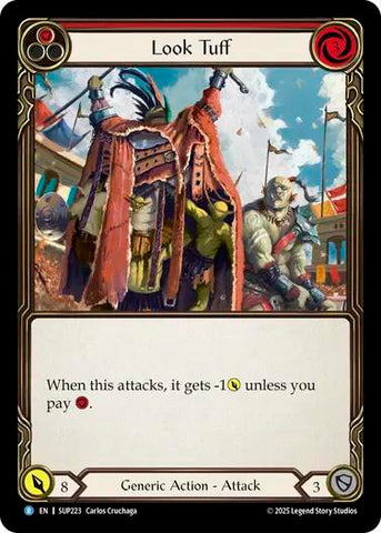 Look Tuff [SUP223] (Super Slam)  Rainbow Foil