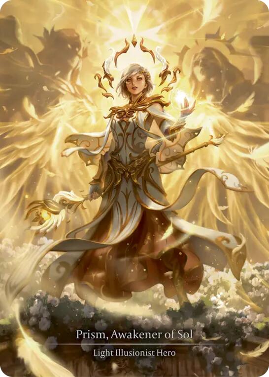Prism, Awakener of Sol (Marvel Cold Foil) [GEM069] (GEM Pack 3)  Cold Foil