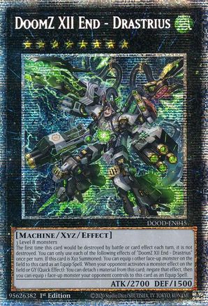 DoomZ XII End - Drastrius (Starlight Rare) [DOOD-EN045] Starlight Rare
