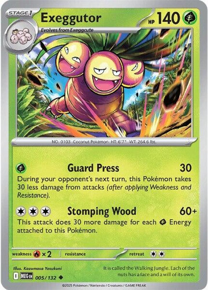 Exeggutor (005/132) [Mega Evolution: Base Set]