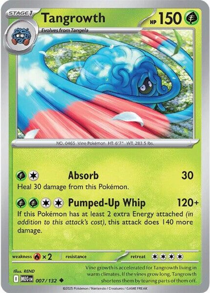 Tangrowth (007/132) [Mega Evolution: Base Set]