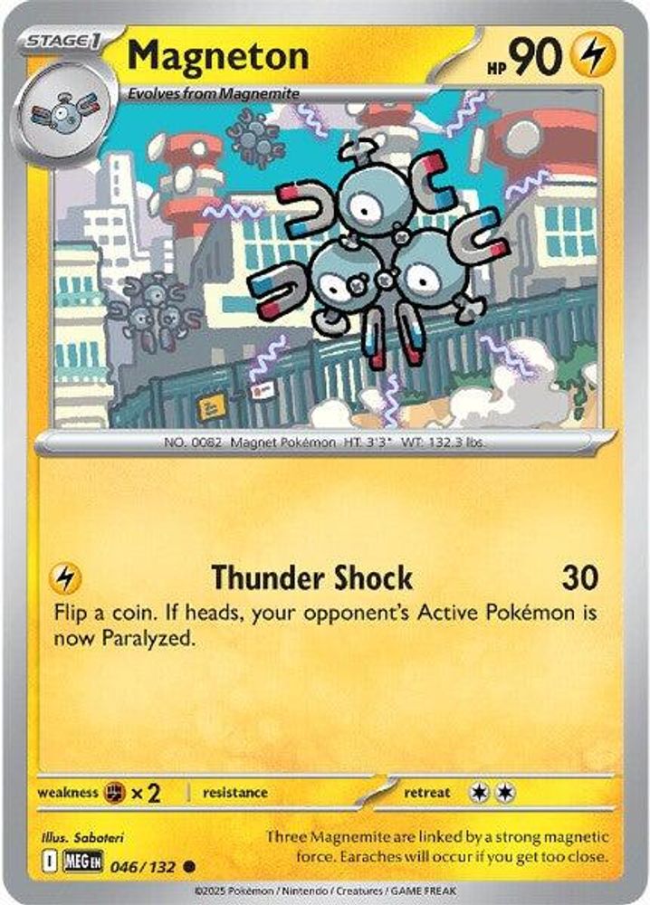 Magneton (046/132) [Mega Evolution: Base Set]