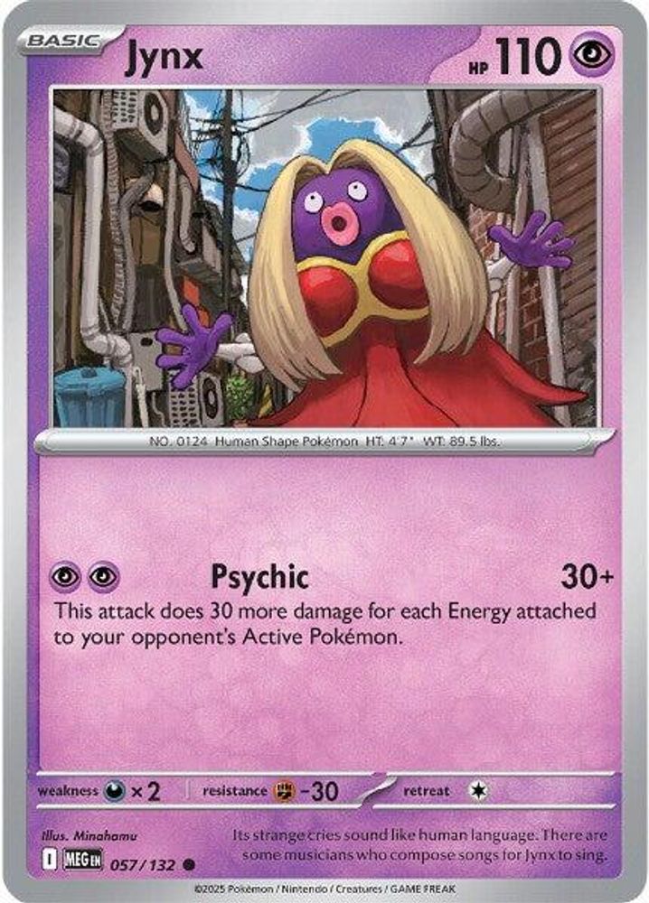 Jynx (057/132) [Mega Evolution: Base Set]