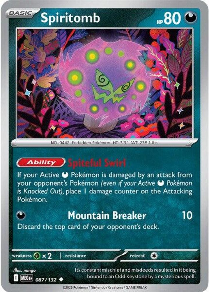 Spiritomb (087/132) [Mega Evolution: Base Set]