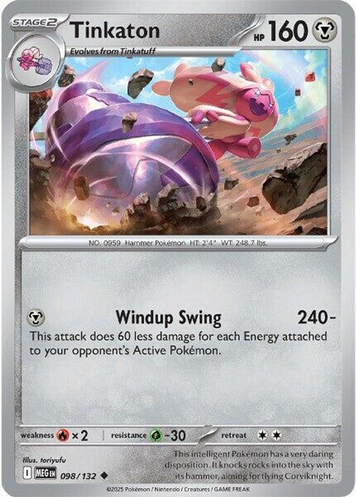 Tinkaton (098/132) [Mega Evolution: Base Set]