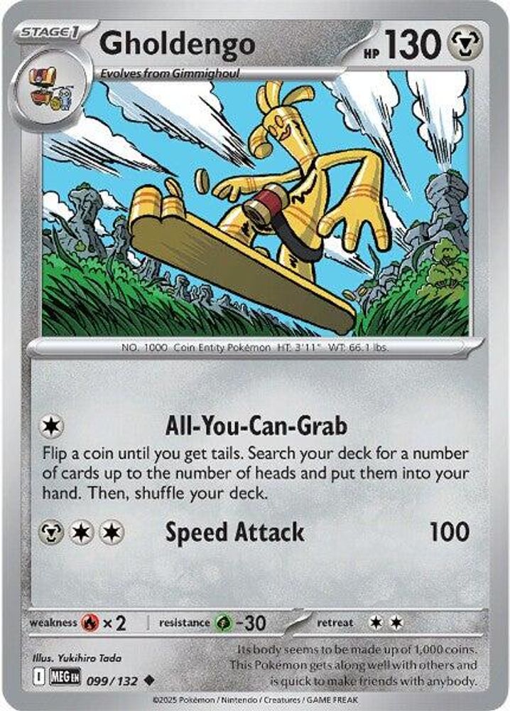 Gholdengo (099/132) [Mega Evolutions: Base Set]