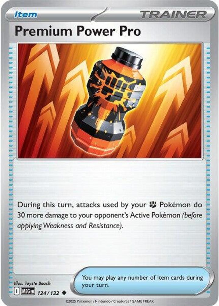 Premium Power Pro (124/132) [Mega Evolution: Base Set]