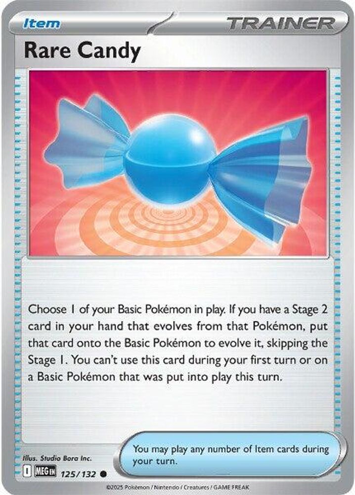 Rare Candy (125/132) [Mega Evolution: Base Set]