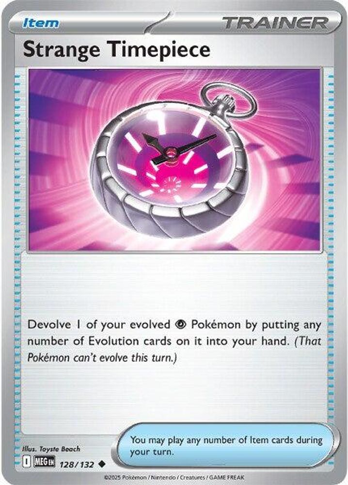 Strange Timepiece (128/132) [Mega Evolutions: Base Set]