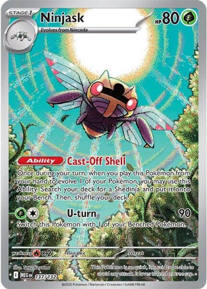 Ninjask (137/132) [Mega Evolution: Base Set]