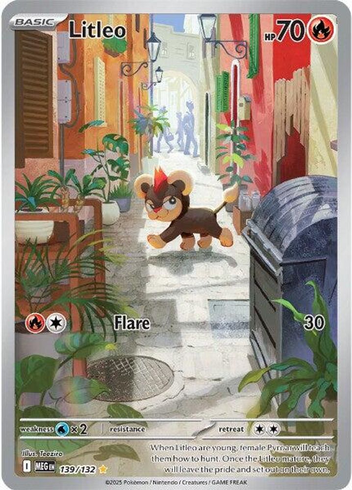 Litleo (139/132) [Mega Evolutions: Base Set]