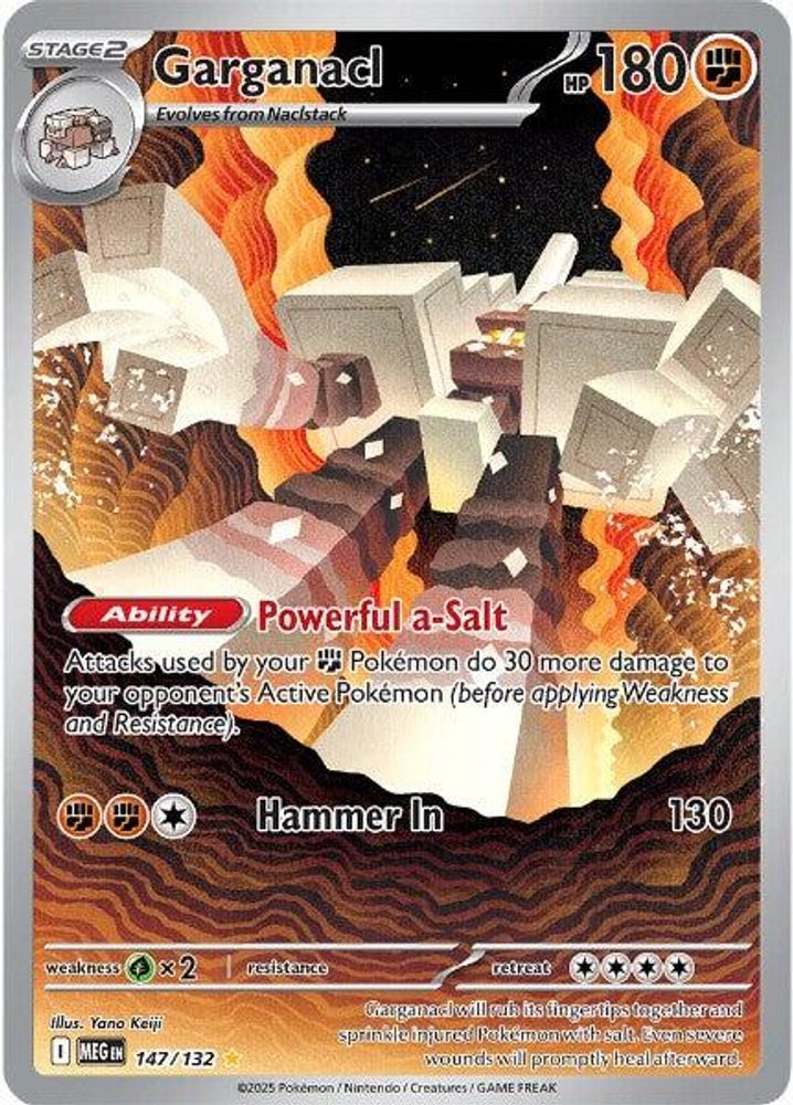 Garganacl (147/132) [Mega Evolutions: Base Set]