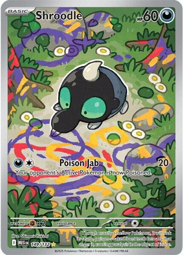 Shroodle (149/132) [Mega Evolution: Base Set]