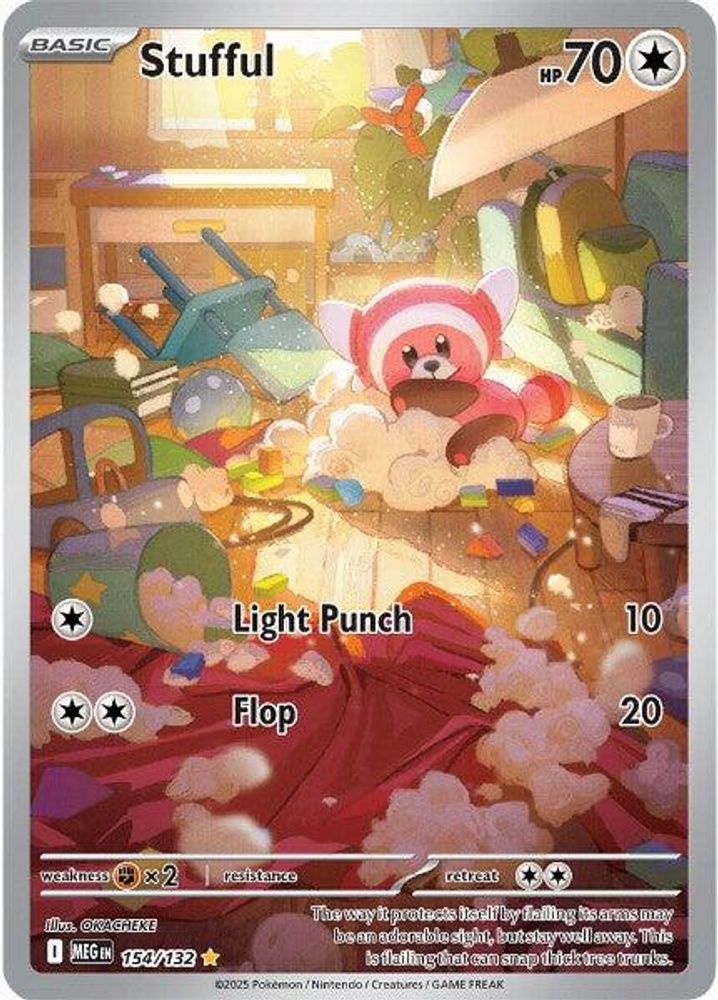 Stufful (154/132) [Mega Evolution: Base Set]