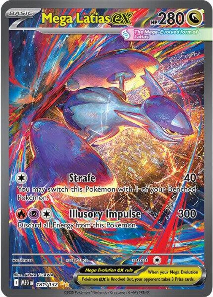 Mega Latias ex (181/132) [Mega Evolution: Base Set]