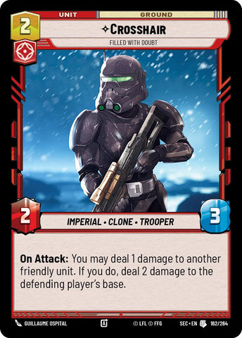 Crosshair (162/264) - Filled With Doubt (162/264) [Secrets of Power]