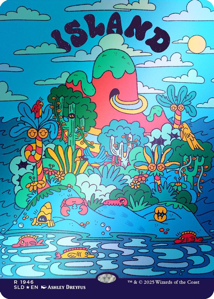Island (1946) (Rainbow Foil) [Secret Lair Drop Series]