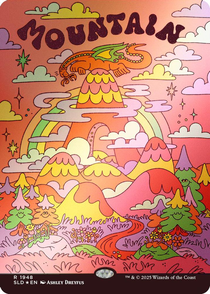 Mountain (1948) (Rainbow Foil) [Secret Lair Drop Series]