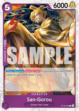 San-Gorou (Pirate Foil) [Premium Booster -The Best- Vol. 2]
