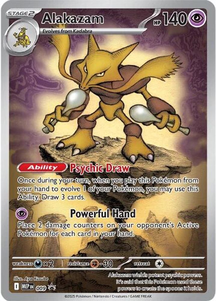 Alakazam (009) [Mega Evolution Promo]