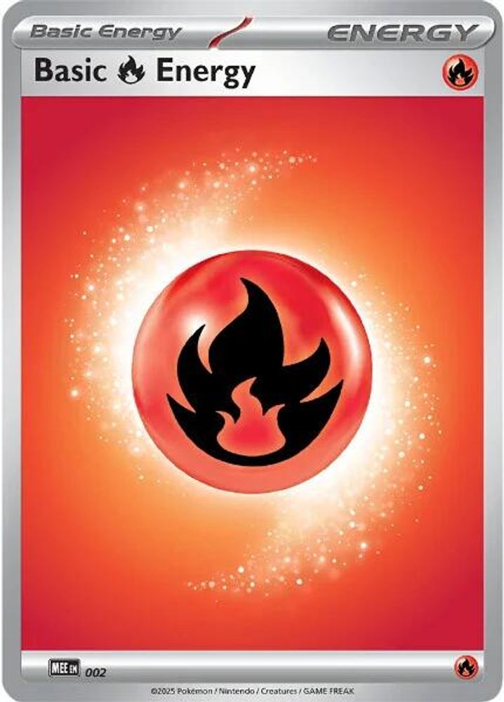 Basic Fire Energy - 002 [Mega Evolution Energies]