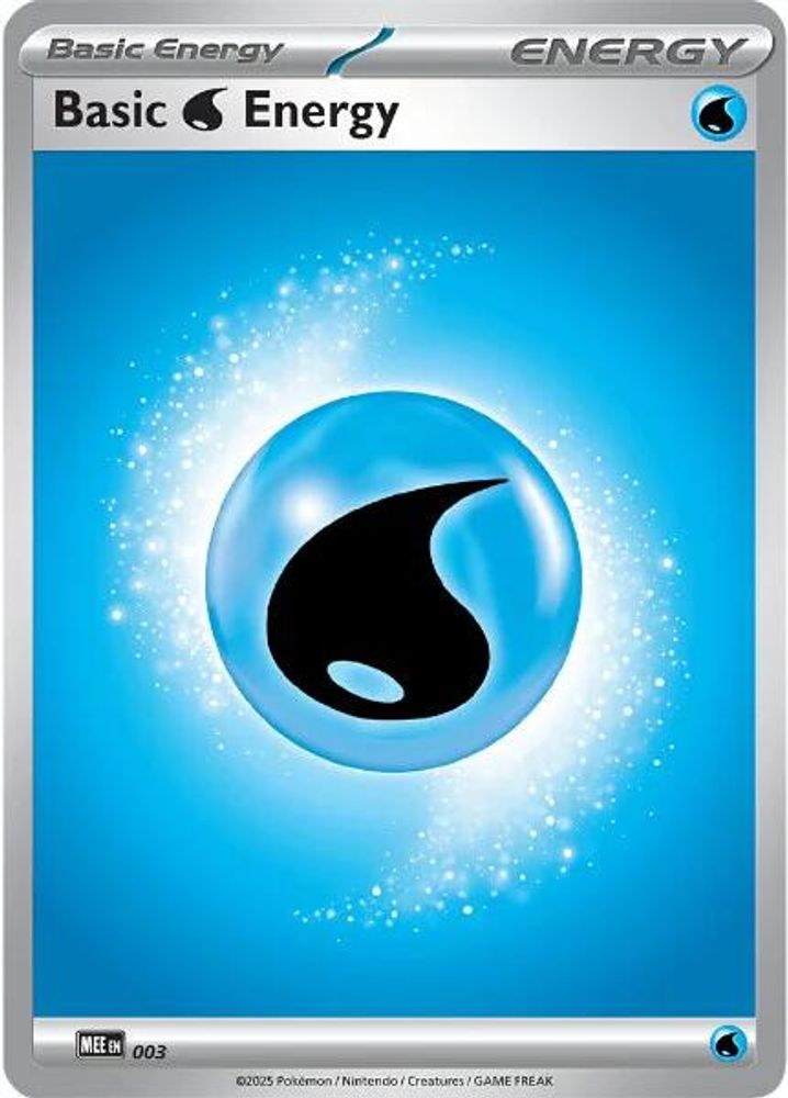 Basic Water Energy - 003 [Mega Evolution Energies]