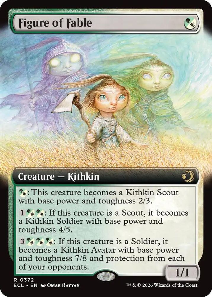 Figure of Fable (Extended Art) [Lorwyn Eclipsed]