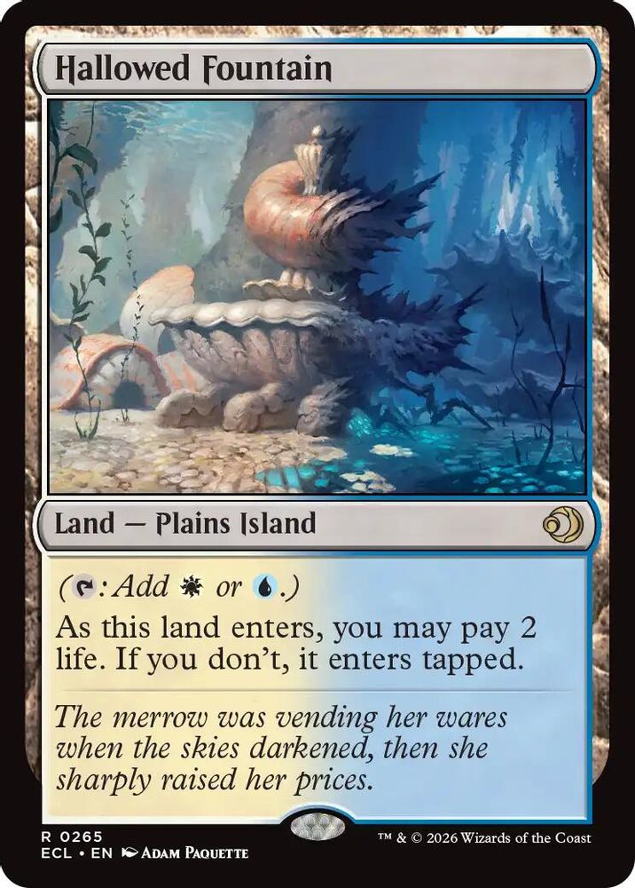 Hallowed Fountain [Lorwyn Eclipsed]