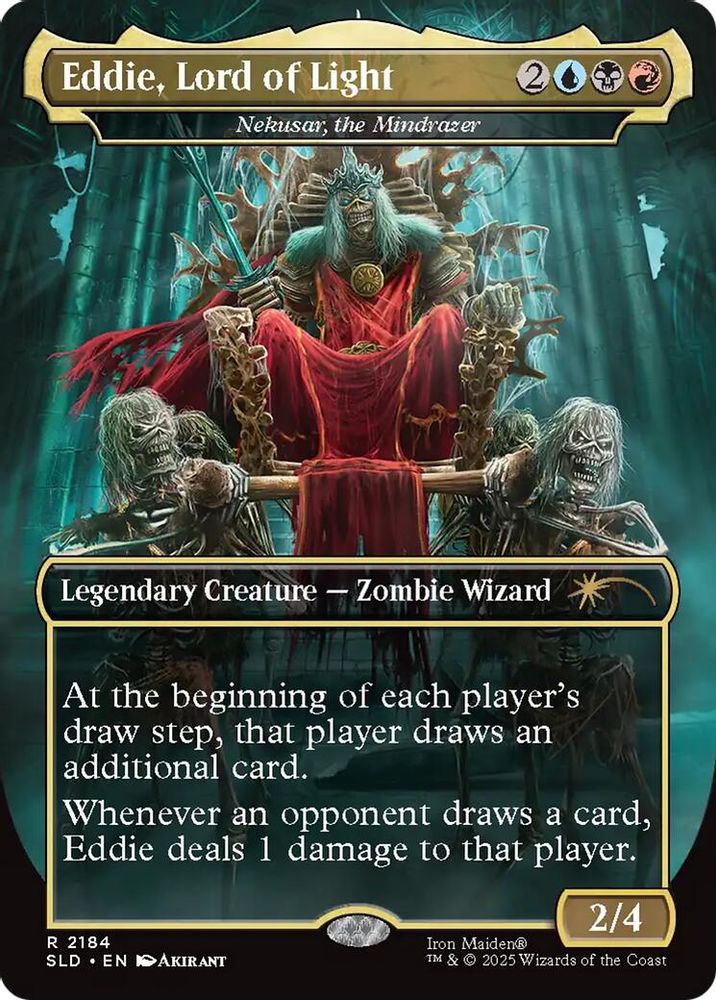 Eddie, Lord of Light - Nekusar, the Mindrazer [Secret Lair Drop Series]