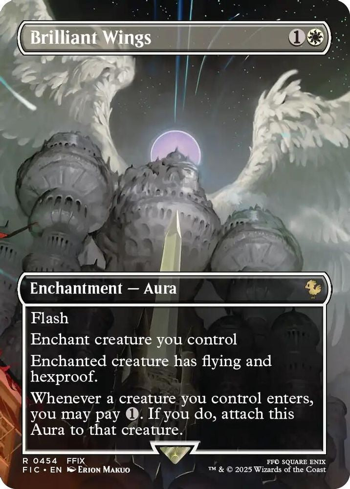 Brilliant Wings (Borderless) [FINAL FANTASY Commander]