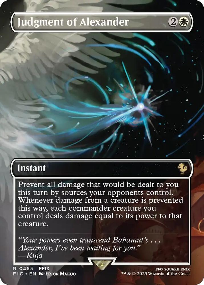 Judgment of Alexander (Borderless) [FINAL FANTASY Commander]