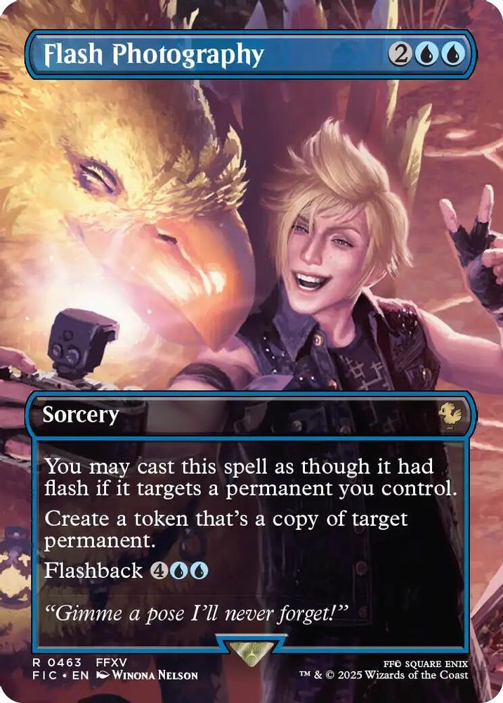 Flash Photography (Borderless) [FINAL FANTASY Commander]