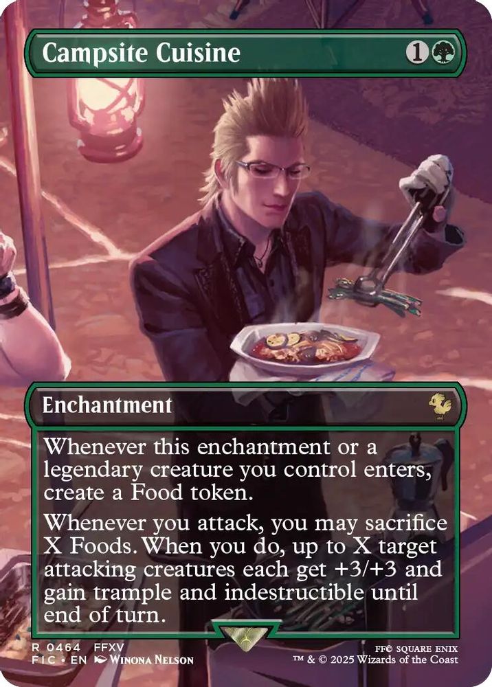 Campsite Cuisine (Borderless) [FINAL FANTASY Commander]