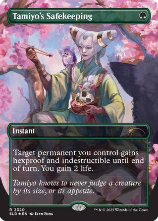 Tamiyo's Safekeeping (Rainbow Foil) [Secret Lair Drop Series]