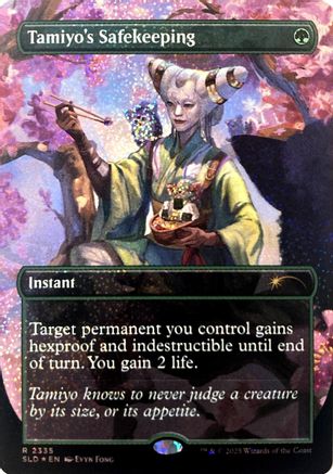 Tamiyo's Safekeeping (Confetti Foil) [Secret Lair Drop Series]
