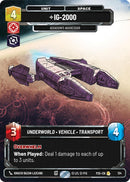 IG-2000 - 2000 (124) - Assassin's Aggressor (124) (124) [Sector and Regional Promos: Season 1]