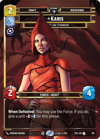 Karis - We Don't Like Strangers (161) (161) [Sector and Regional Promos: Season 1]