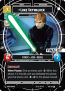 Luke Skywalker - Jedi Knight (Finalist) (176) (176) [Sector and Regional Promos: Season 1]
