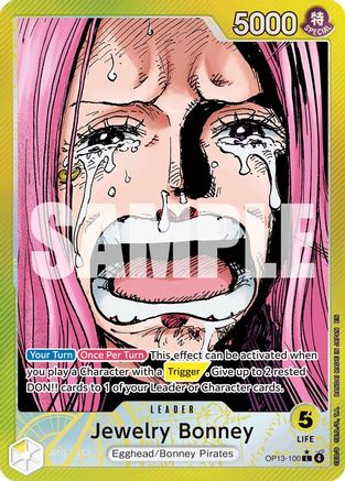 Jewelry Bonney (Alternate Art) [Carrying On His Will]