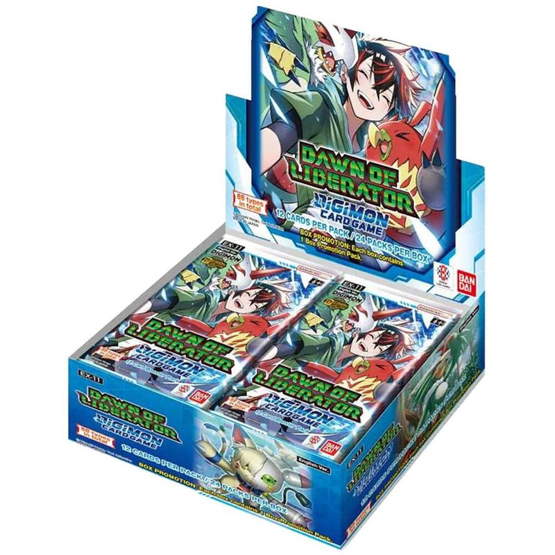 Dawn of Liberator Booster Box (EX-11) - Digimon Card Game