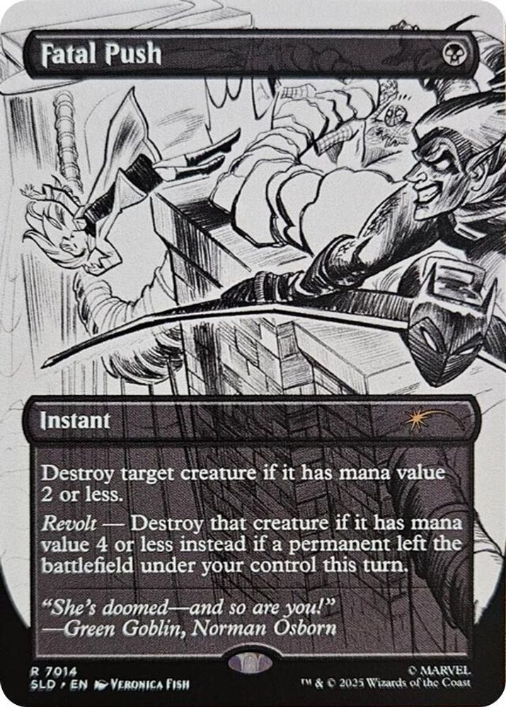 Fatal Push (7014) [Secret Lair Drop Series]