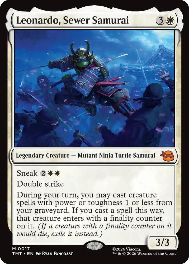 Leonardo, Sewer Samurai [Teenage Mutant Ninja Turtles]