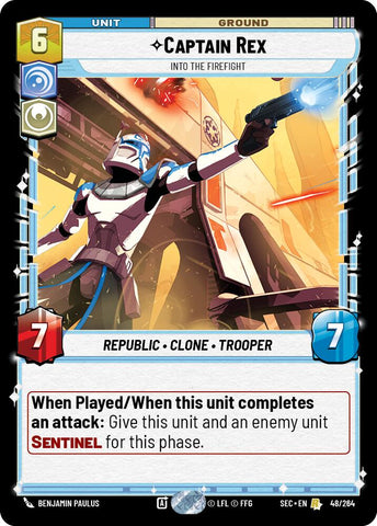 Captain Rex (48/264) - Into the Firefight (48/264) [Secrets of Power]